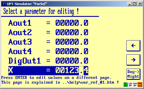 Screenshot "Variable Reference Demo", part 1